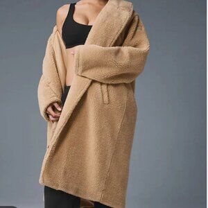 Alo Oversized Sherpa Trench Coat